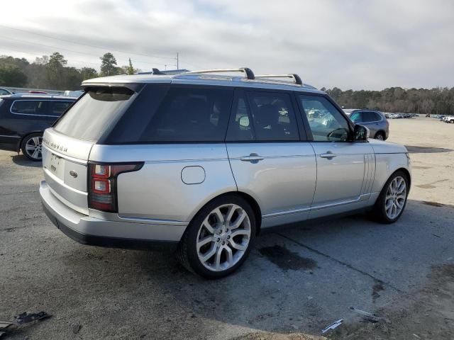 2016 Land Rover Range Rover HSE