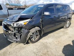 KIA Vehiculos salvage en venta: 2017 KIA Sedona LX