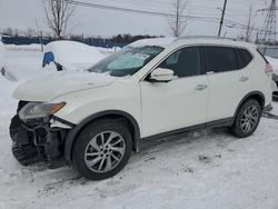 Nissan salvage cars for sale: 2015 Nissan Rogue S