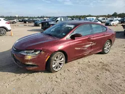 Chrysler salvage cars for sale: 2015 Chrysler 200 S