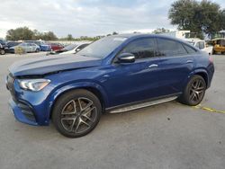 Salvage cars for sale from Copart Orlando, FL: 2022 Mercedes-Benz GLE Coupe AMG 53 4matic