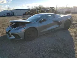 Salvage cars for sale from Copart Hillsborough, NJ: 2024 Chevrolet Corvette Stingray 1LT