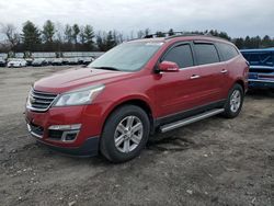 Salvage cars for sale from Copart Finksburg, MD: 2014 Chevrolet Traverse LT