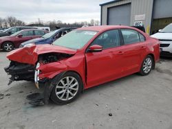 Salvage cars for sale at Duryea, PA auction: 2012 Volkswagen Jetta SE