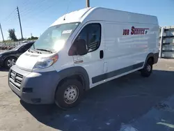 Vehiculos salvage en venta de Copart Miami, FL: 2015 Dodge RAM Promaster 2500 2500 High