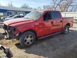 Salvage cars for sale at Wichita, KS auction: 2008 Ford F150 Supercrew