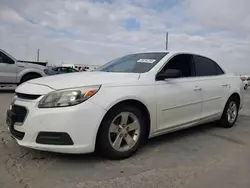 Salvage cars for sale at Grand Prairie, TX auction: 2014 Chevrolet Malibu LS