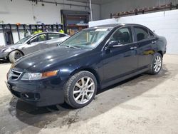 Salvage cars for sale at Candia, NH auction: 2008 Acura TSX