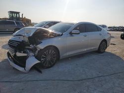 Salvage cars for sale at Arcadia, FL auction: 2017 Genesis G80 Base