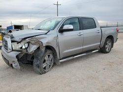 Salvage cars for sale at Andrews, TX auction: 2008 Toyota Tundra Crewmax Limited