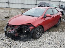 Salvage cars for sale at Cahokia Heights, IL auction: 2017 Toyota Corolla L