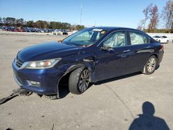 Salvage cars for sale at Dunn, NC auction: 2013 Honda Accord EX