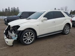 Salvage cars for sale at Bowmanville, ON auction: 2011 Mercedes-Benz ML 350 Bluetec