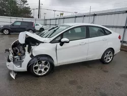 Salvage cars for sale at Moraine, OH auction: 2012 Ford Fiesta SEL