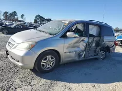 Vehiculos salvage en venta de Copart Dunn, NC: 2007 Honda Odyssey EXL