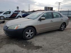 Salvage cars for sale at Dyer, IN auction: 2003 Honda Accord EX