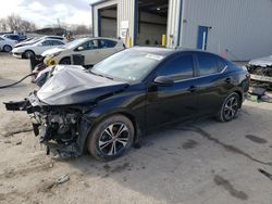 Salvage cars for sale at Duryea, PA auction: 2022 Nissan Sentra SV