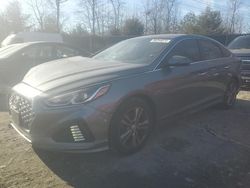 Salvage cars for sale at Waldorf, MD auction: 2019 Hyundai Sonata Limited