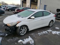 Salvage cars for sale at Duryea, PA auction: 2012 Hyundai Elantra GLS