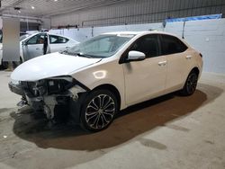 Toyota Corolla l salvage cars for sale: 2016 Toyota Corolla L