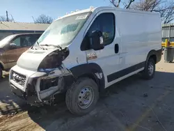 Dodge Promaster 1500 1500 Stand salvage cars for sale: 2021 Dodge RAM Promaster 1500 1500 Standard