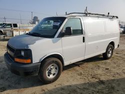 Salvage trucks for sale at Fresno, CA auction: 2007 Chevrolet Express G2500