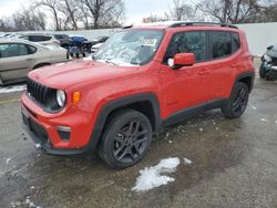 Jeep salvage cars for sale: 2022 Jeep Renegade Latitude