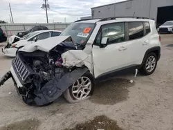 Salvage cars for sale at Jacksonville, FL auction: 2018 Jeep Renegade Latitude