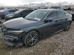 Salvage cars for sale at Magna, UT auction: 2022 Honda Civic Touring