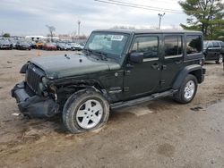 Salvage cars for sale at Lexington, KY auction: 2011 Jeep Wrangler Unlimited Sport