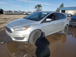 Vehiculos salvage en venta de Copart Woodhaven, MI: 2018 Ford Focus SE