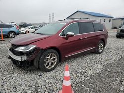 Salvage cars for sale at Barberton, OH auction: 2017 Chrysler Pacifica Limited