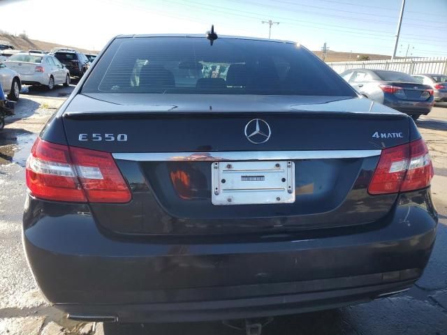 2013 Mercedes-Benz E 550 4matic