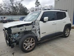 Salvage SUVs for sale at auction: 2018 Jeep Renegade Latitude