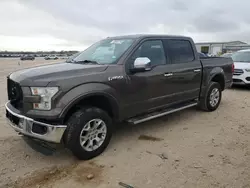 Ford salvage cars for sale: 2015 Ford F150 Supercrew