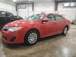 Vehiculos salvage en venta de Copart Franklin, WI: 2013 Toyota Camry L