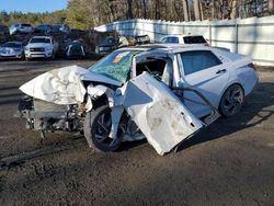 Salvage cars for sale at Center Rutland, VT auction: 2024 Hyundai Elantra Limited