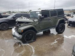 Salvage cars for sale from Copart New Orleans, LA: 2015 Jeep Wrangler Unlimited Sahara