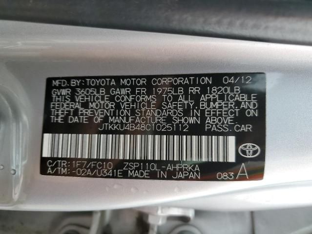 2012 Scion XD