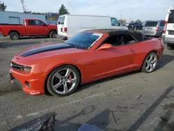 Salvage cars for sale from Copart Vallejo, CA: 2011 Chevrolet Camaro 2SS