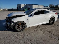 Salvage cars for sale at Tulsa, OK auction: 2015 Lexus RC-F