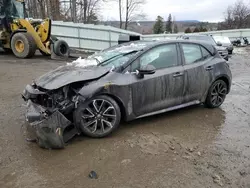 Toyota salvage cars for sale: 2021 Toyota Corolla XSE