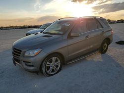 Salvage cars for sale at Arcadia, FL auction: 2014 Mercedes-Benz ML 350 4matic