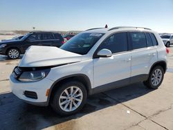 Salvage cars for sale from Copart Grand Prairie, TX: 2017 Volkswagen Tiguan S