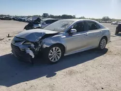 Salvage cars for sale at West Palm Beach, FL auction: 2021 Toyota Camry LE