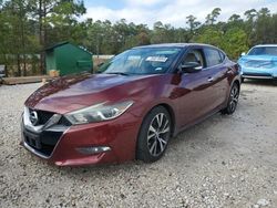 Nissan Maxima salvage cars for sale: 2016 Nissan Maxima 3.5S