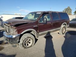 Ford salvage cars for sale: 2000 Ford Excursion Limited