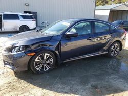 Salvage cars for sale at Seaford, DE auction: 2016 Honda Civic EX