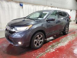 Salvage cars for sale from Copart Angola, NY: 2017 Honda CR-V EXL