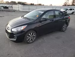 Salvage cars for sale at Dunn, NC auction: 2017 Hyundai Accent SE